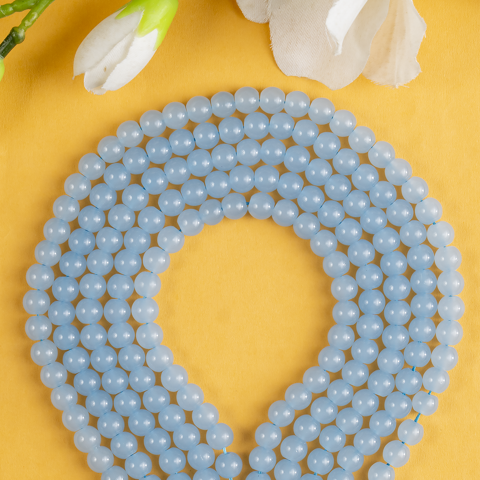 Soothing Crystals Beads - Wholesale Beads - Crystal Jewelry Beads | Chalcedony Dyed | Gemstone Beads10