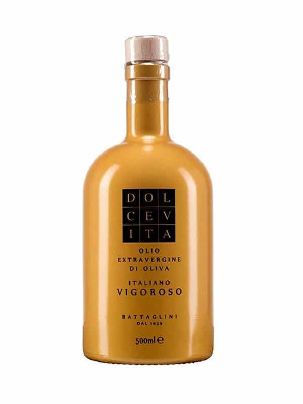 0,50 lt d'huile d'olive extra vierge Dolce Vita Vigoroso Italia pour la vente par FRANTOIO BATTAGLINI