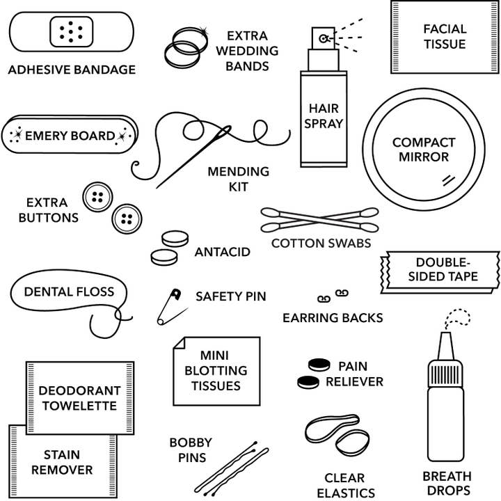 Pinch Provisions - Wholesale Pouch - Women's - Minimergency Kit for Bridesmaids26