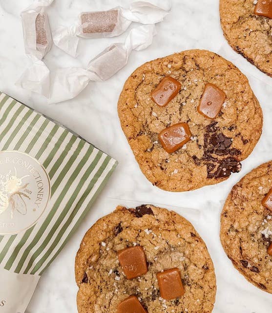 Little b Confectionery - Wholesale Caramel - Wintermint Caramel1