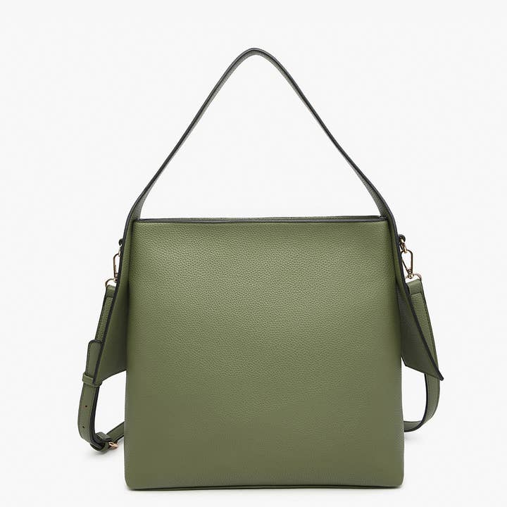 Jen & Co. - Wholesale Satchel - Women's - M2602 Keeley Classic Hobo w/ Long Strap