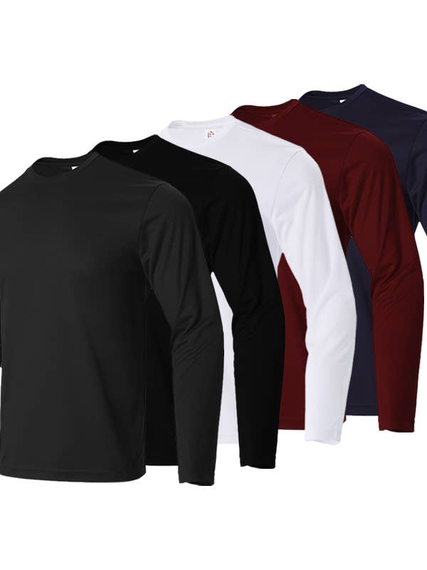 T-shirt à manches longues avec capuche pour homme LeeHanTon Performance pour la vente par LeeHanTon