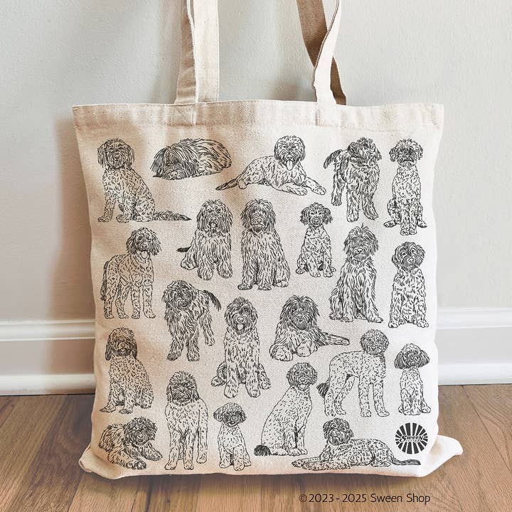 Golden Doodle Canvas Tote Bag Pet Dog Lover Gift and other Purchase Wholesale x over bag. Free Returns & Net 60 Terms on Faire trending on Faire.