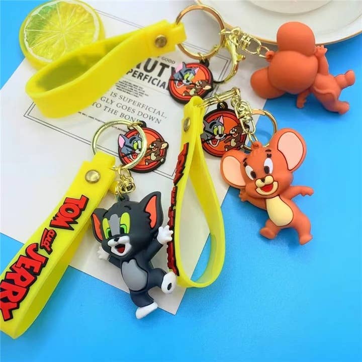 FurDecoration - Wholesale Keychain - Women's - Cute Anime Tom Cat Keychain