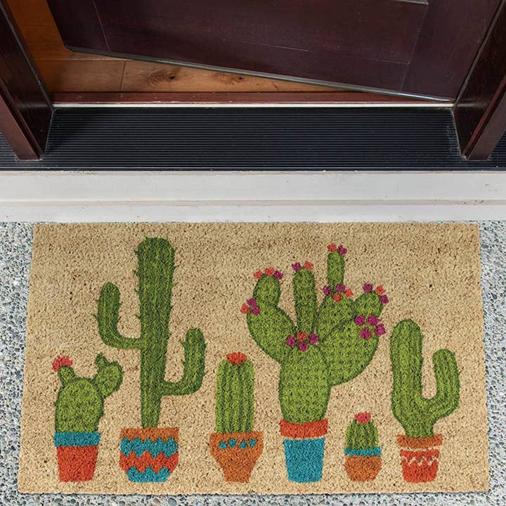 Welcome Home Unbeatable Deals - Wholesale Door Mat - Cactus Doormat