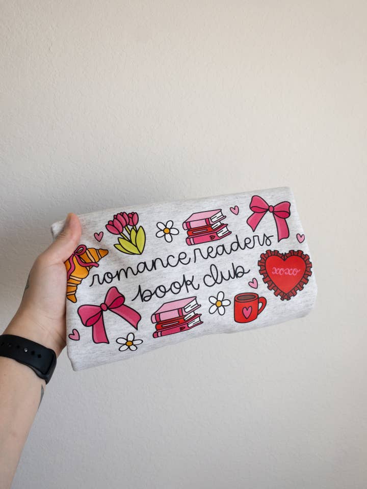 Romance Readers Book Club-tröja för wholesale av Be Bold Stay Bold