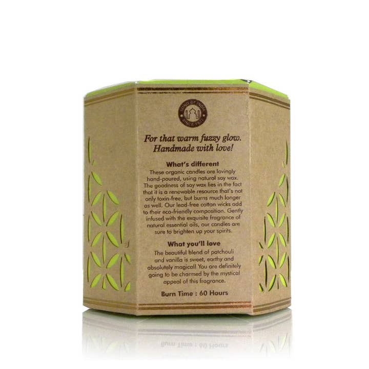 R. Expo/Song of India - Wholesale Jar/Filled Candle - Organic Goodness Candle Patchouli Vanilla3