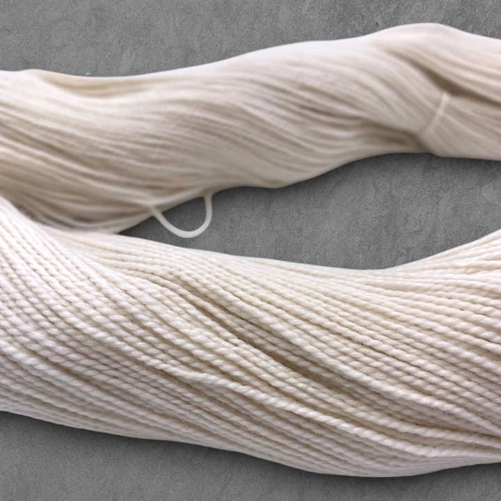 Rooster Undyed Yarns - Wholesale Yarn - Undyed Yarn: Merino Silk Fingering Knitting Yarn