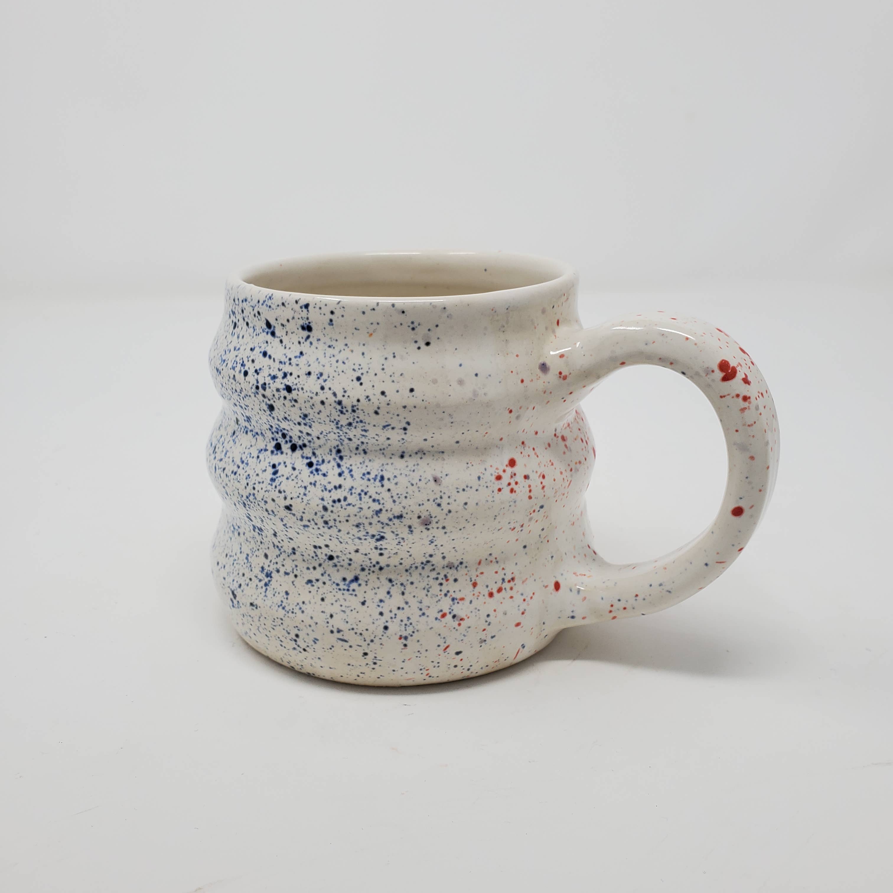 LaLa Gallery – Engroshandel Kaffekrus – Speckled Curvy eller Zig Zag Krus - Håndlavet3