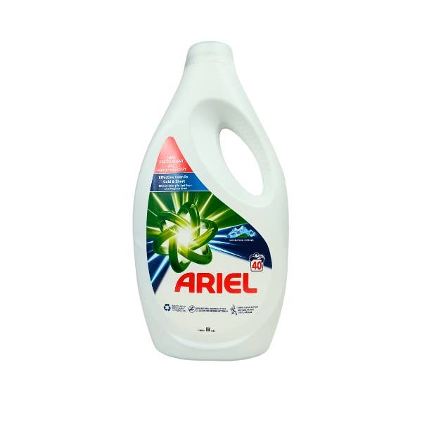 Ariel Gel Mountain Spring Detergent 2L (40 washes) for wholesale by France At Home
