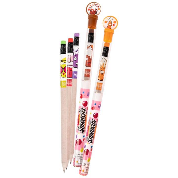 Scentco, Inc - Wholesale Pencil - Soda Shop Smencils - Scented Pencils - 5 Count