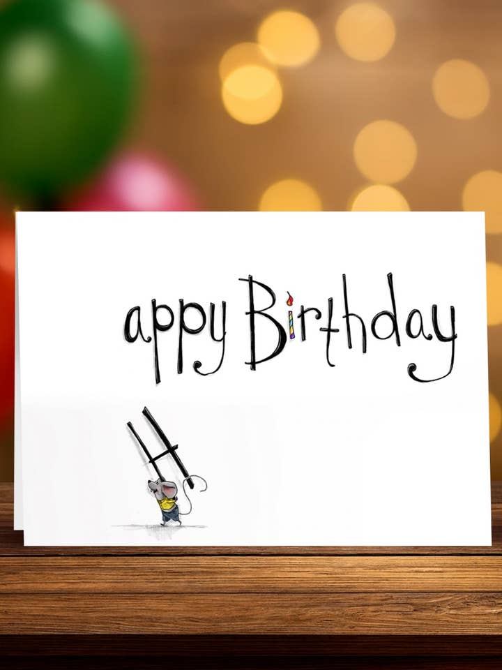 Happy Birthday Greeting Card for wholesale by Mark Ludy Art Books & Games