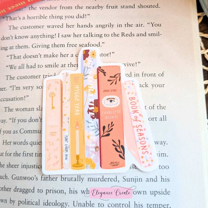 Elegance Create - Wholesale Sticker - Set of Classic Books Sticker1