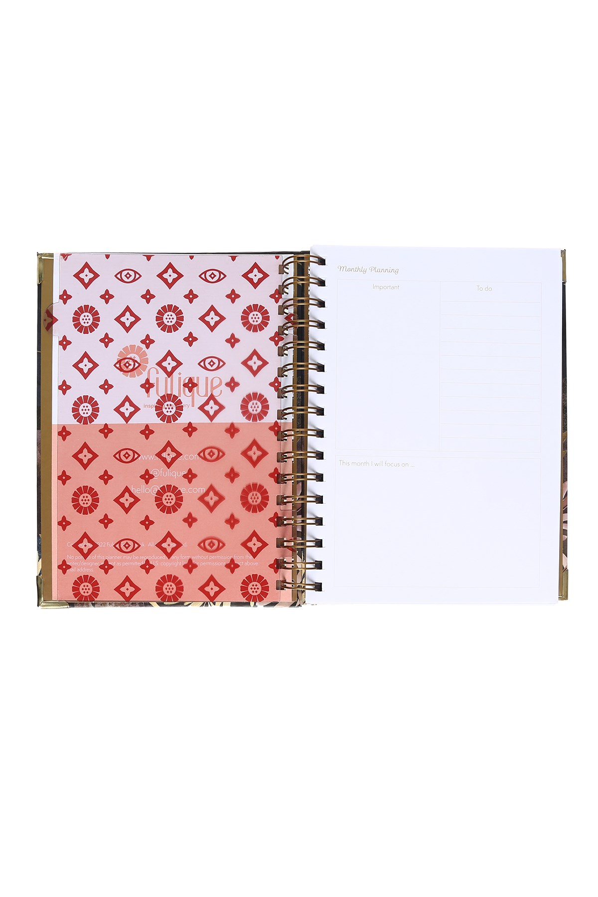 Fulique – Großhandel Planer – Flamingo-Wochenplaner11