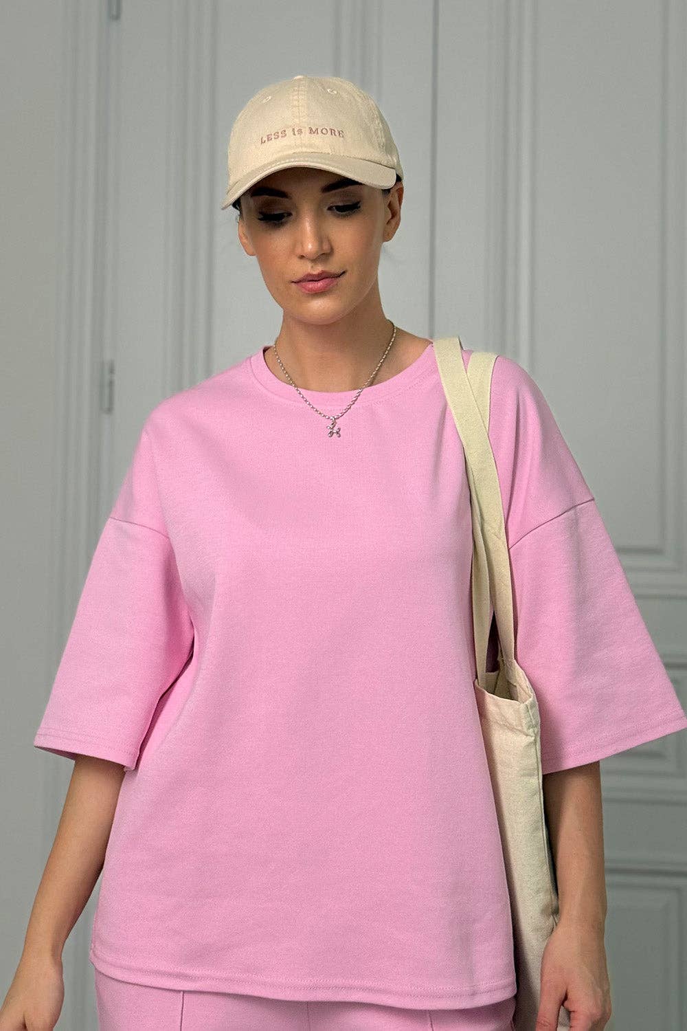 Azuri Fashion Group - Venta al por mayor Conjunto de ropa cómoda - Mujer - Conjunto de algodón rosa7