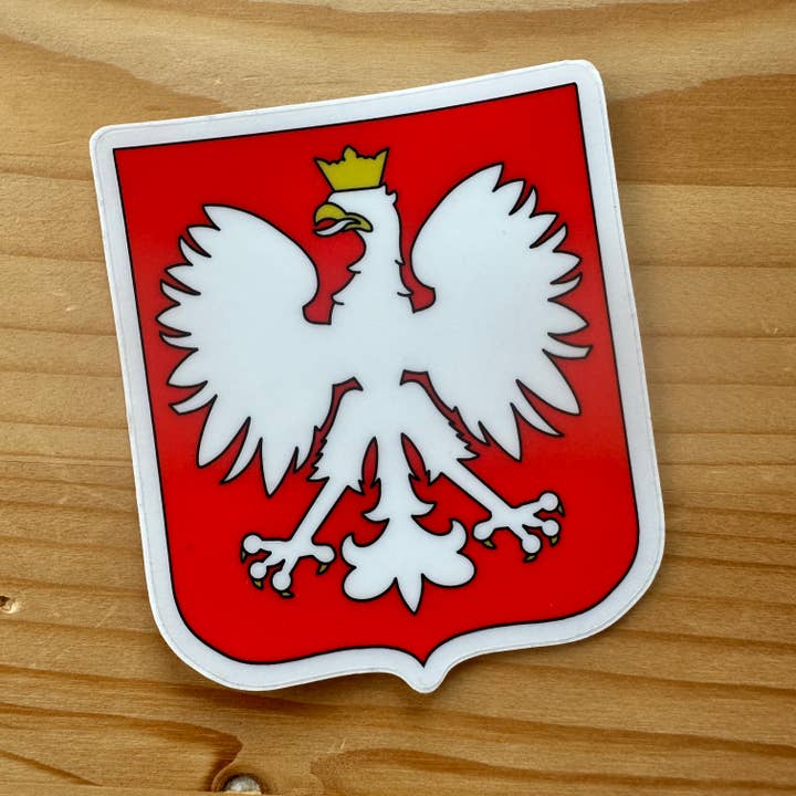 Polish Eagle Sticker for wholesale by Craftinista Girl