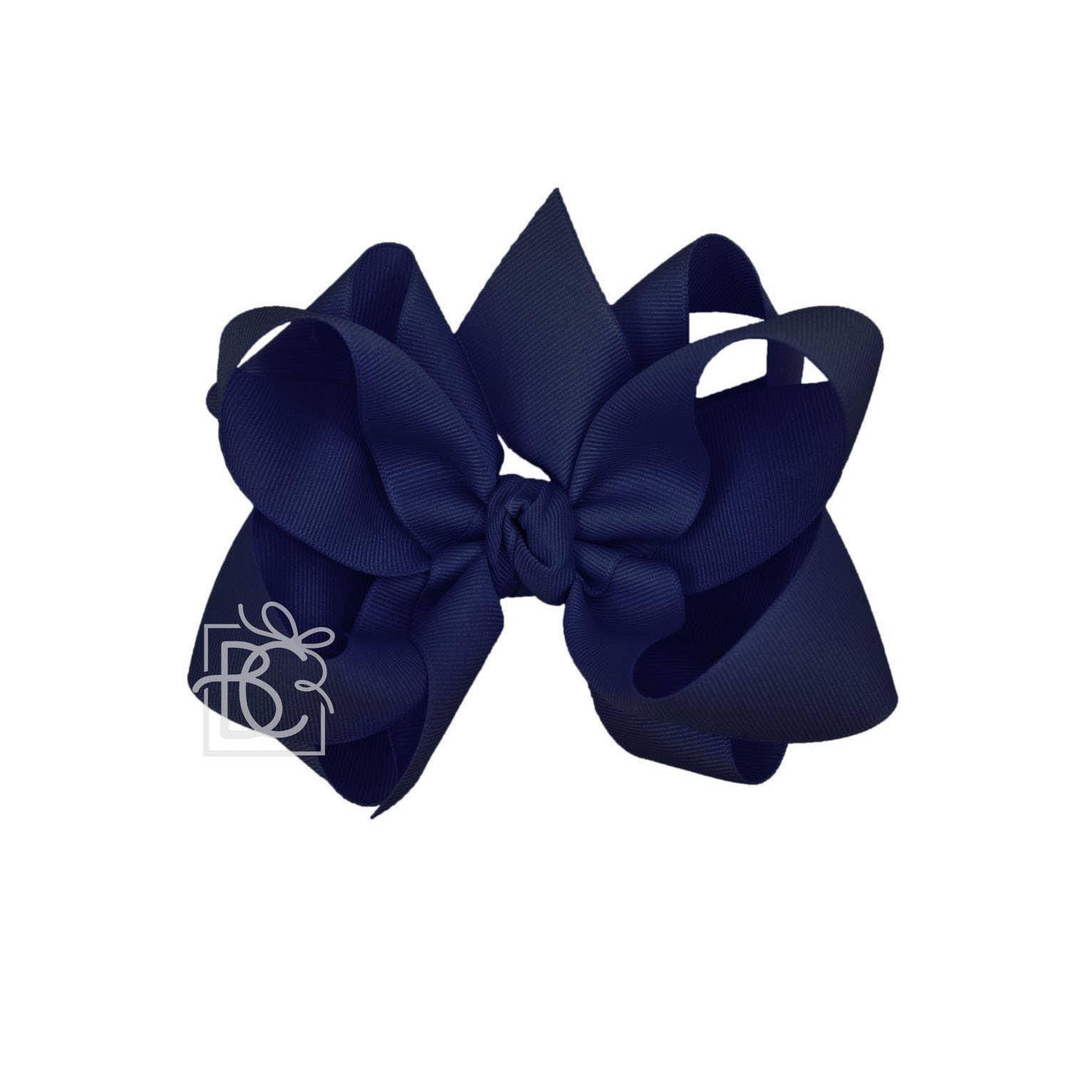 Beyond Creations, LLC - Wholesale Hair bow – Kids - MULTI-LOOP GROSGRAIN BOW ON CLIP140