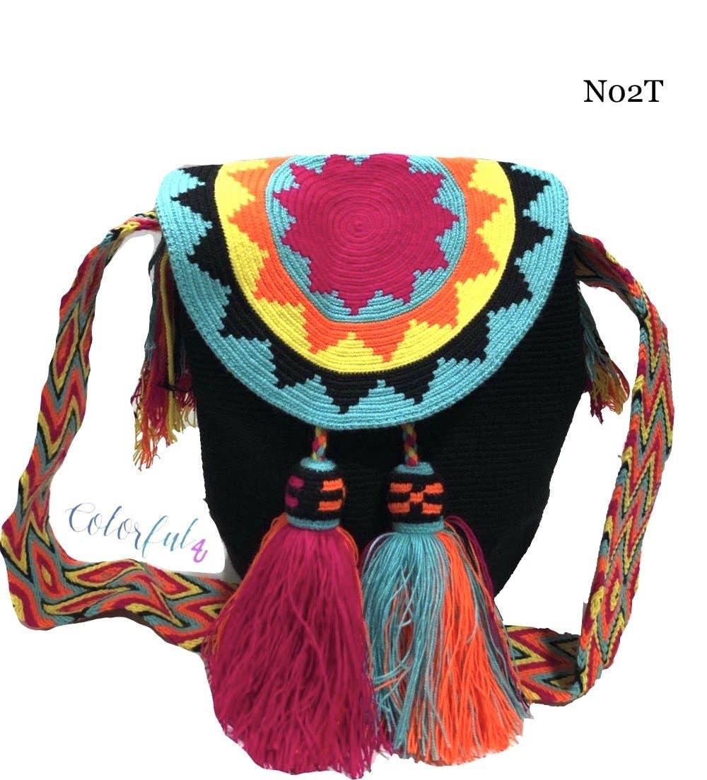 Colorful 4U - Wholesale Crossbody Bag - Women's - Colorful Crochet Bags with Cover7