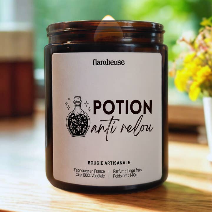Vela perfumada "Poção anti-chato" por atacado de Flambeuse