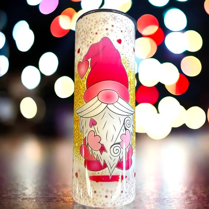 Wholesale |4| Valentines Day Gnome Tumblers Insulated 20 oz for wholesale by Lasting Impressions CT