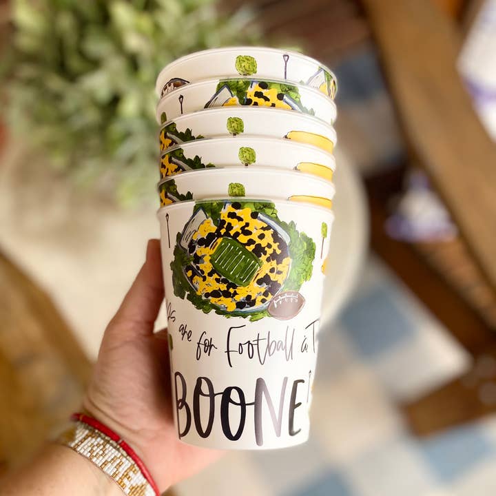 Happy By Rachel, LLC - Wholesale Disposable Cup - Boone, NC Reusable Cups, tailgating collegiate game/gifts0