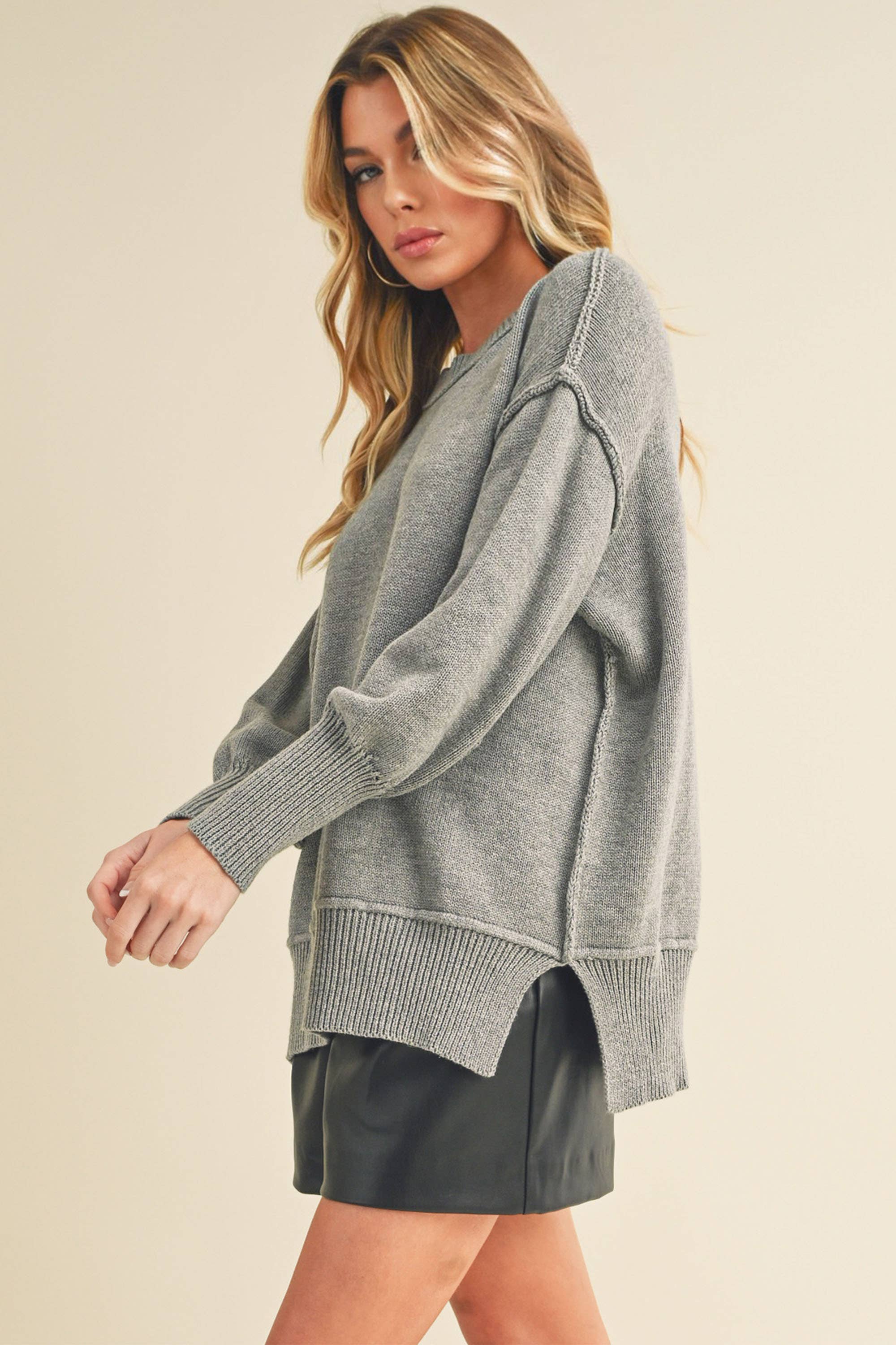 AEMI + CO – Großhandel Strickpullover – Damen – 3152DK Ina Pullover37