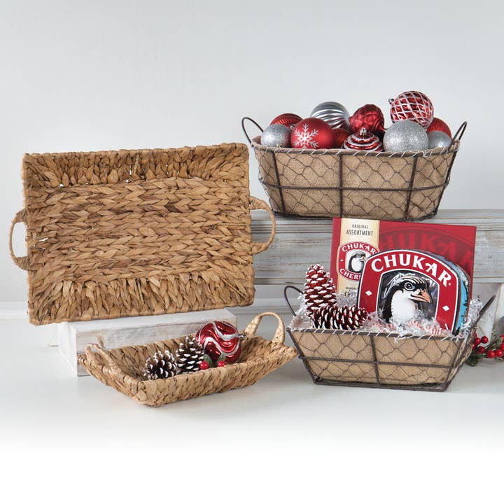 Willow Group - Wholesale Decorative Tray - RECT HYACINTH TRAY SH