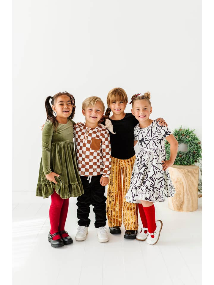 Made By Molly - Wholesale T-Shirt - Kids - Gingerman Check | HENLEY9