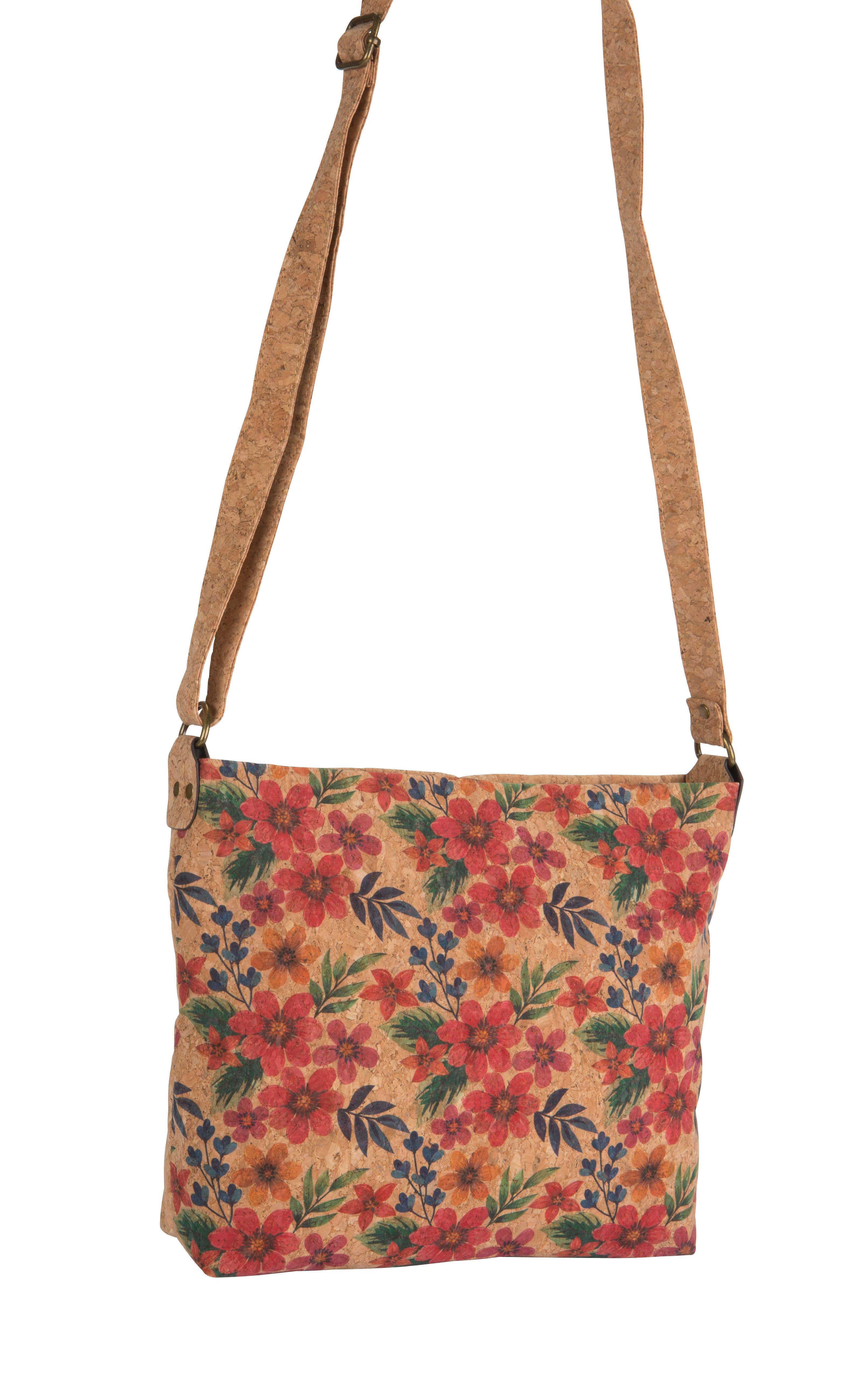 Kaleidoscope Accessories - Wholesale Crossbody Bag - Women's - Crossbody cork bag, back zipper pocket, 4 assorted2