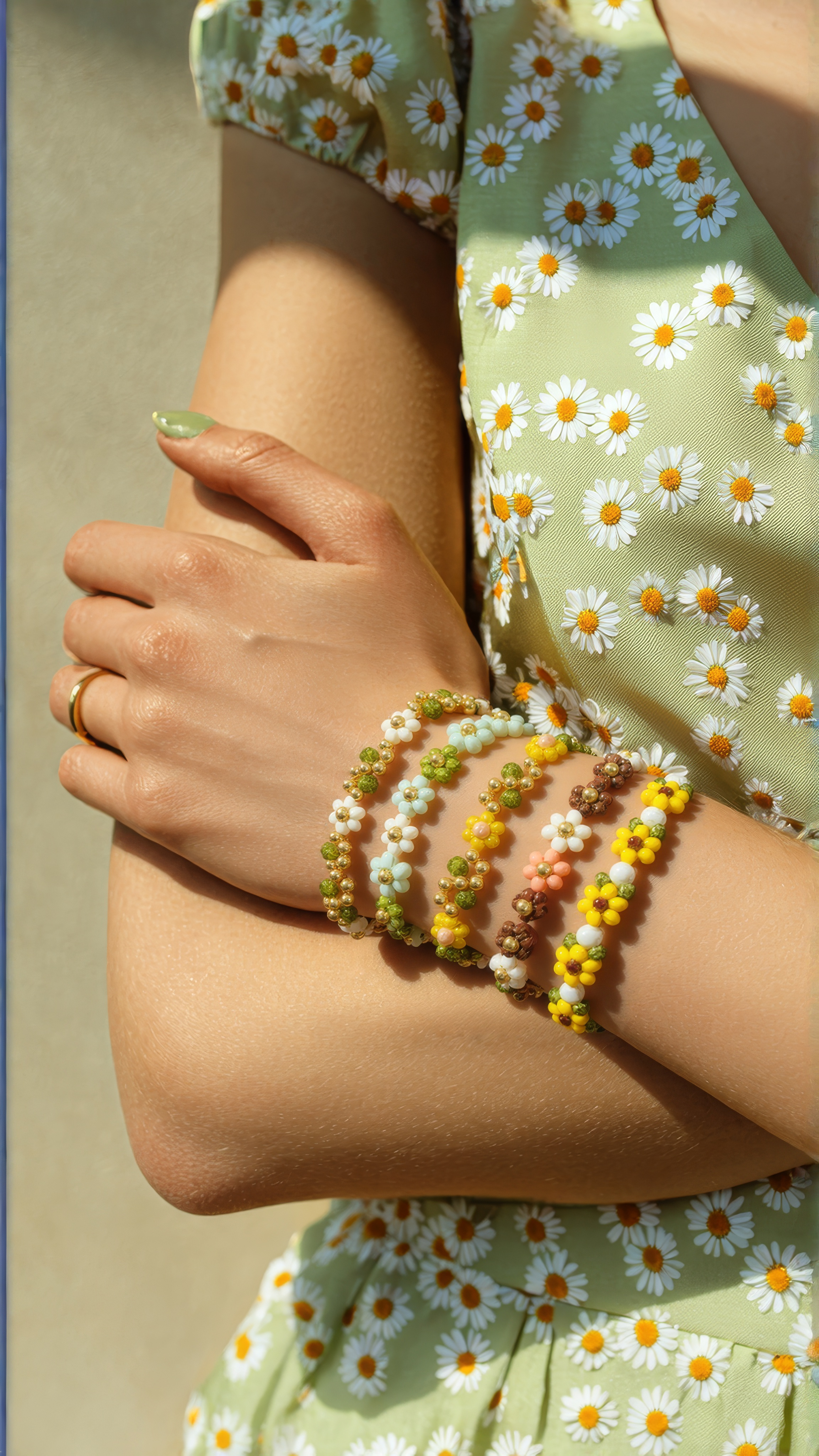 Soul Charms - Wholesale Beaded Bracelet - Japanese Miyuki Beaded Flower Bracelet3