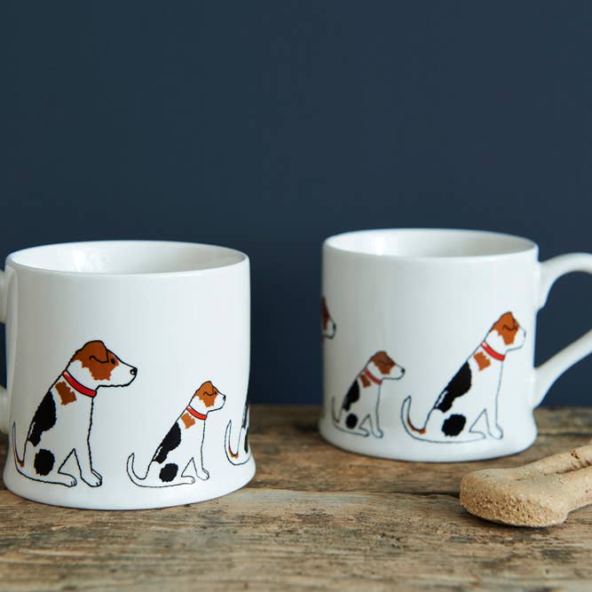 Sweet William Designs – wholesale Kaffekoppar – Mugg med busiga hundar – Jack Russell2