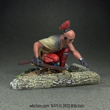 16171 - Der Pfad der einheimischen Krieger auf der Suche nach „Fresh Tracks“ für den Großhandel von W.Britain Model Figures