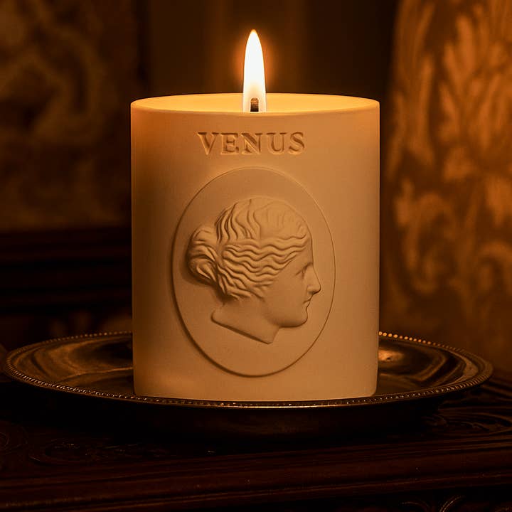 Votive - Wholesale Jar/Filled Candle - Venus Candle – Velvet Cherry Oak | Handmade Eco Resin Candle6