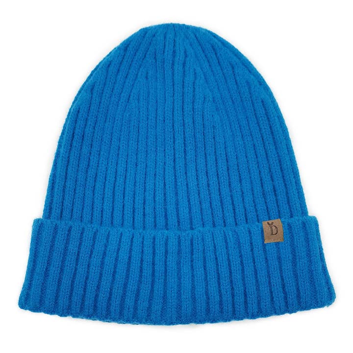 Do Everything In Love® - Vendita all'ingrosso Berretto - Donna - Berretto con polsino a costine tinta unita - Motivo a trecce16