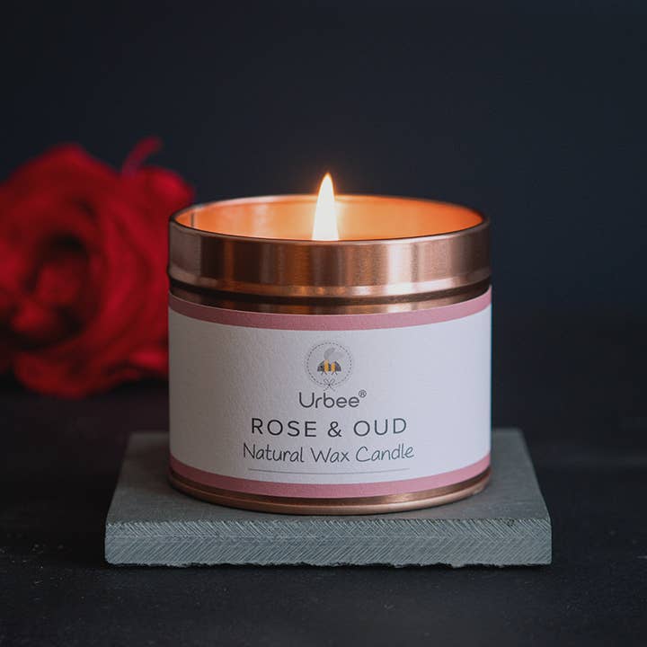 Rose & Oud - Vela de soja - 200 ml para venta al por mayor de Urbee