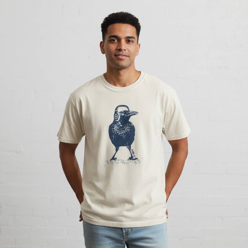 Gusto Graphic Tees - Wholesale Screen Printed T-Shirt - Unisex - Beats Austin Grackle T-Shirt | Comfort Colors 17173