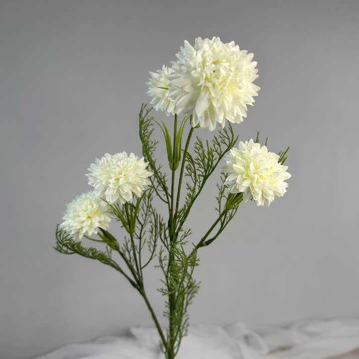 Realistic Artificial Flowers - Wholesale Artificial flowers - Cream Chrysanthemum Spray – Realistic Artificial Flowers3