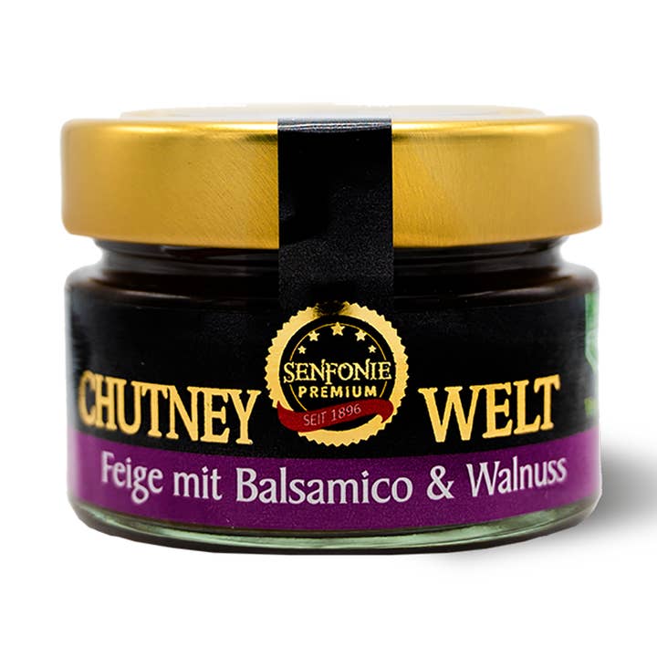 Fig chutney balsamic/walnut - sweet for wholesale by Altenburger Senf & Feinkost GmbH & Co. KG