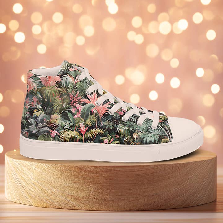 Chaussures montantes Palm Pink pour la vente par Sola Shoe