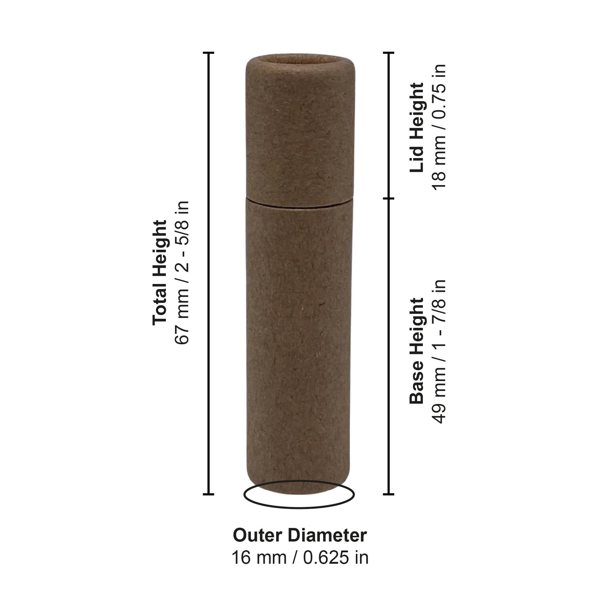 GreenWay Containers - Wholesale Lip Balm - .2 ounce / 5 g Lip Balm Tubes Skinny Style7