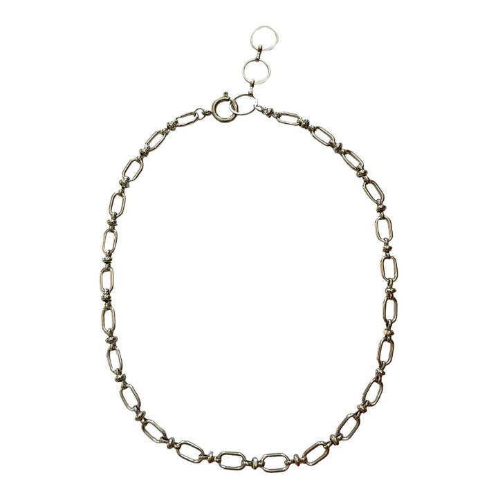 Plain Charm Necklace - Make Your Own: Silver for wholesale by The Sage Vintage