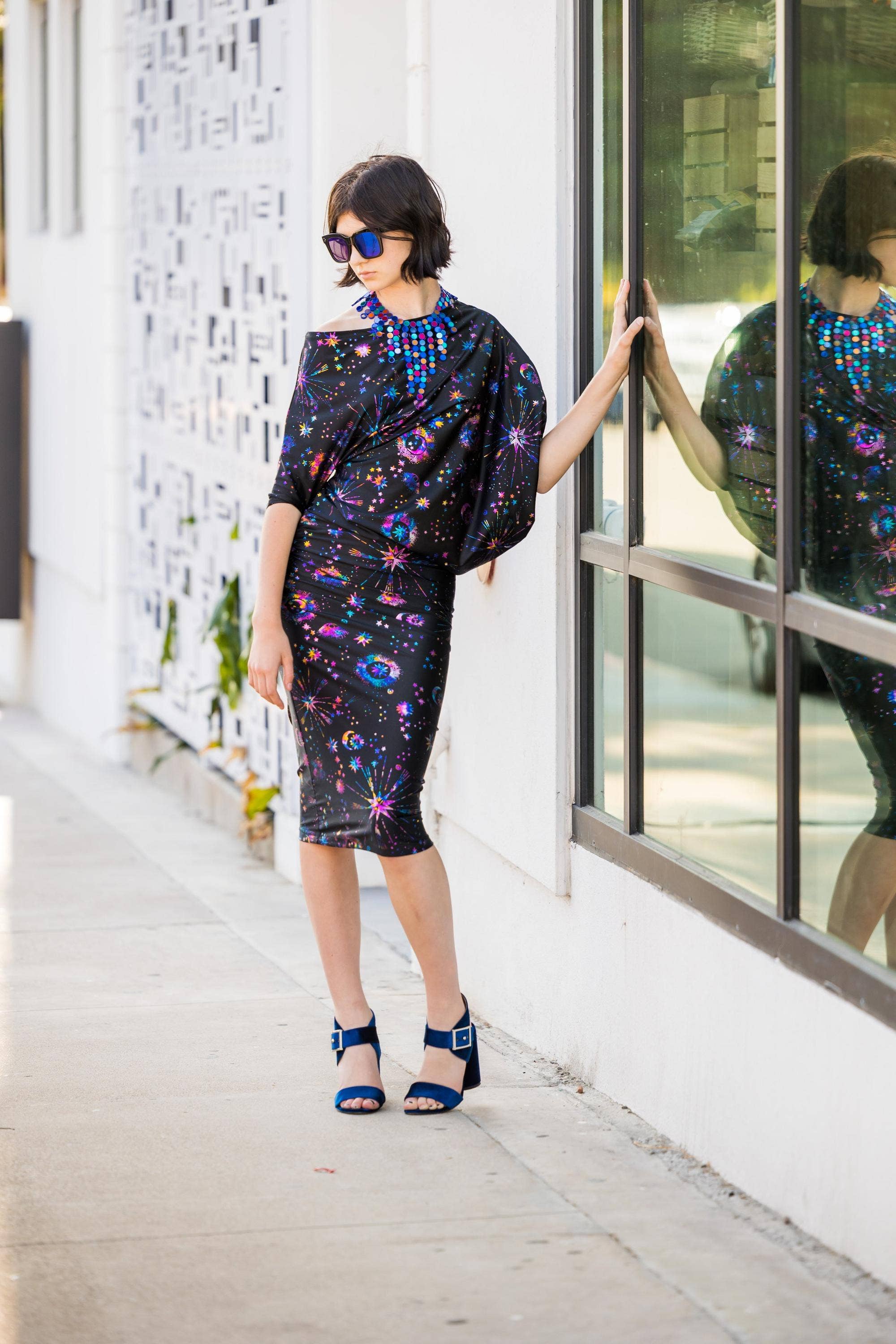 Jennafer Grace – Vestido - Mulher por atacado – Vestido Angel Celestia Rainbow4