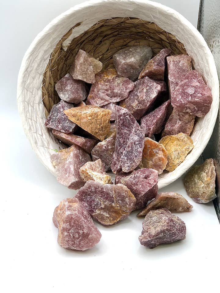 Morganite - Raw Crystal Stone for wholesale by Oils and Auras