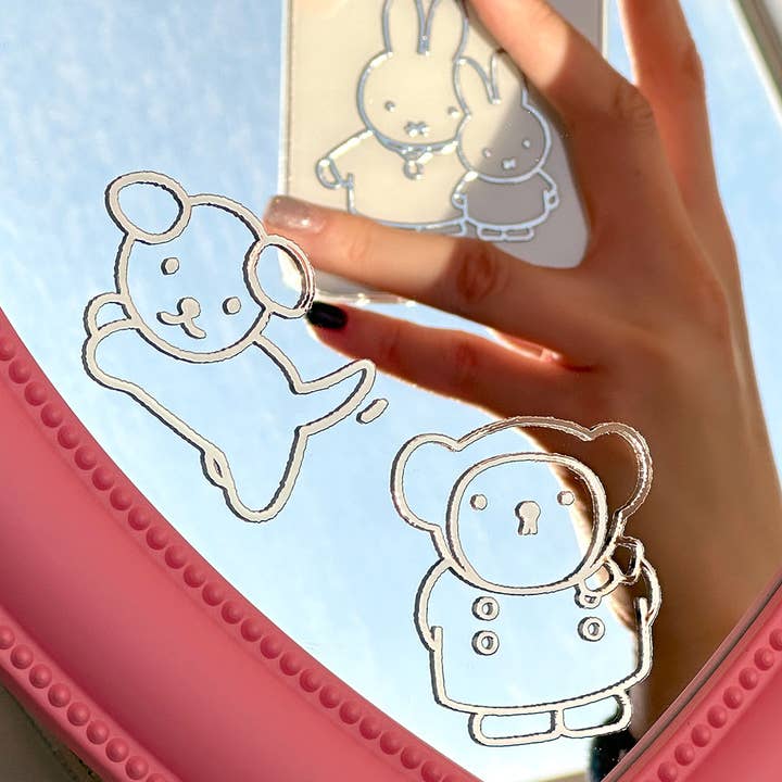 K_Wonderland - Wholesale Sticker - Miffy 3D Metal Point Deco Stickers