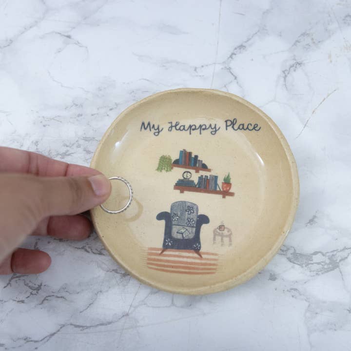Tara Kothari - Wholesale Jewelry Dish - Custom Beach Illustrated Handmade Souvenir Dish4