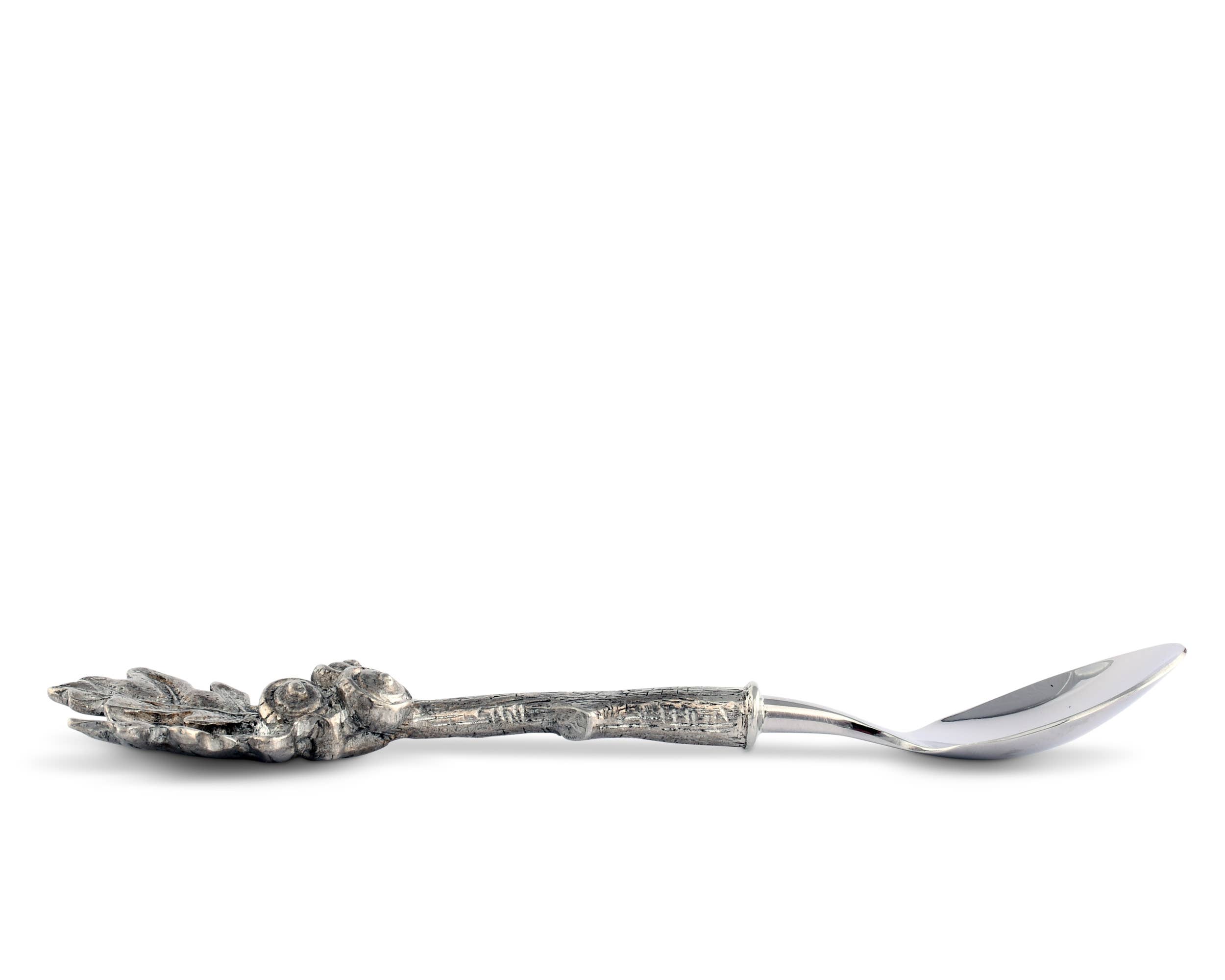 Vagabond House – wholesale Table spoon (cutlery) – Acorn & Oak Leaf Jam Spoon3