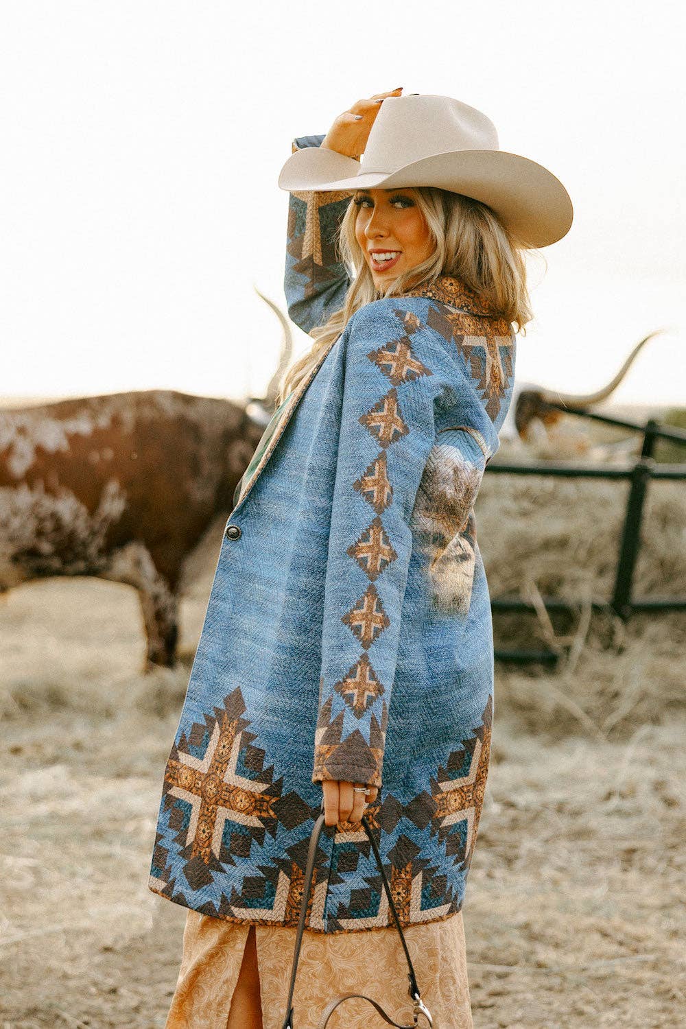 Lovlei - Vente Veste – femme - Veste - Né pour courir Texas Longhorn11