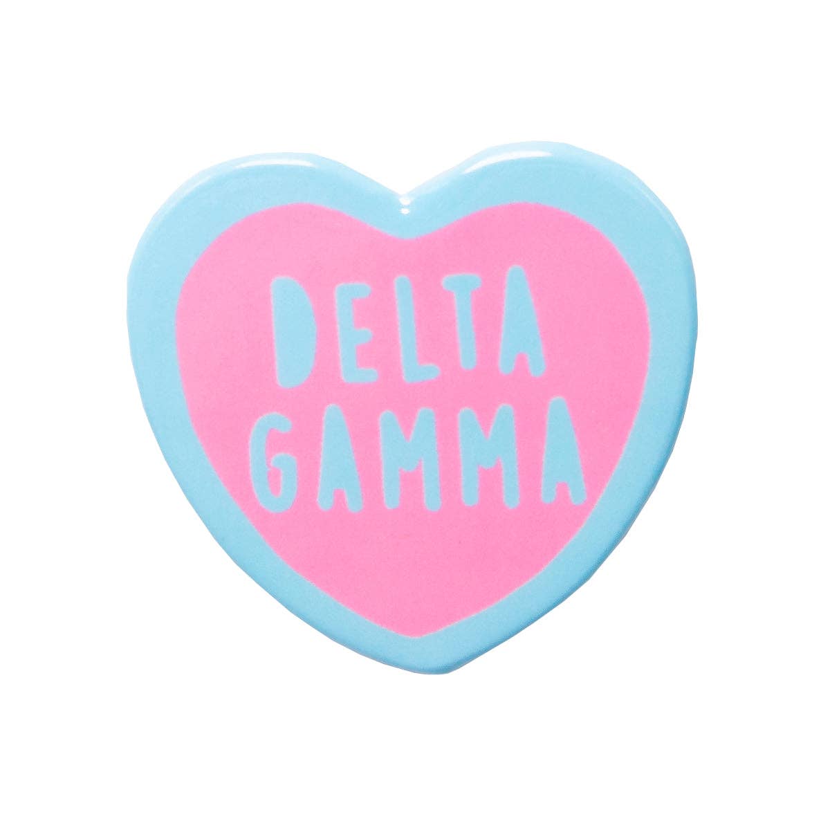 Over The Moon Greek - Wholesale Lapel Pin/Button - Sorority Sweet Heart Button8