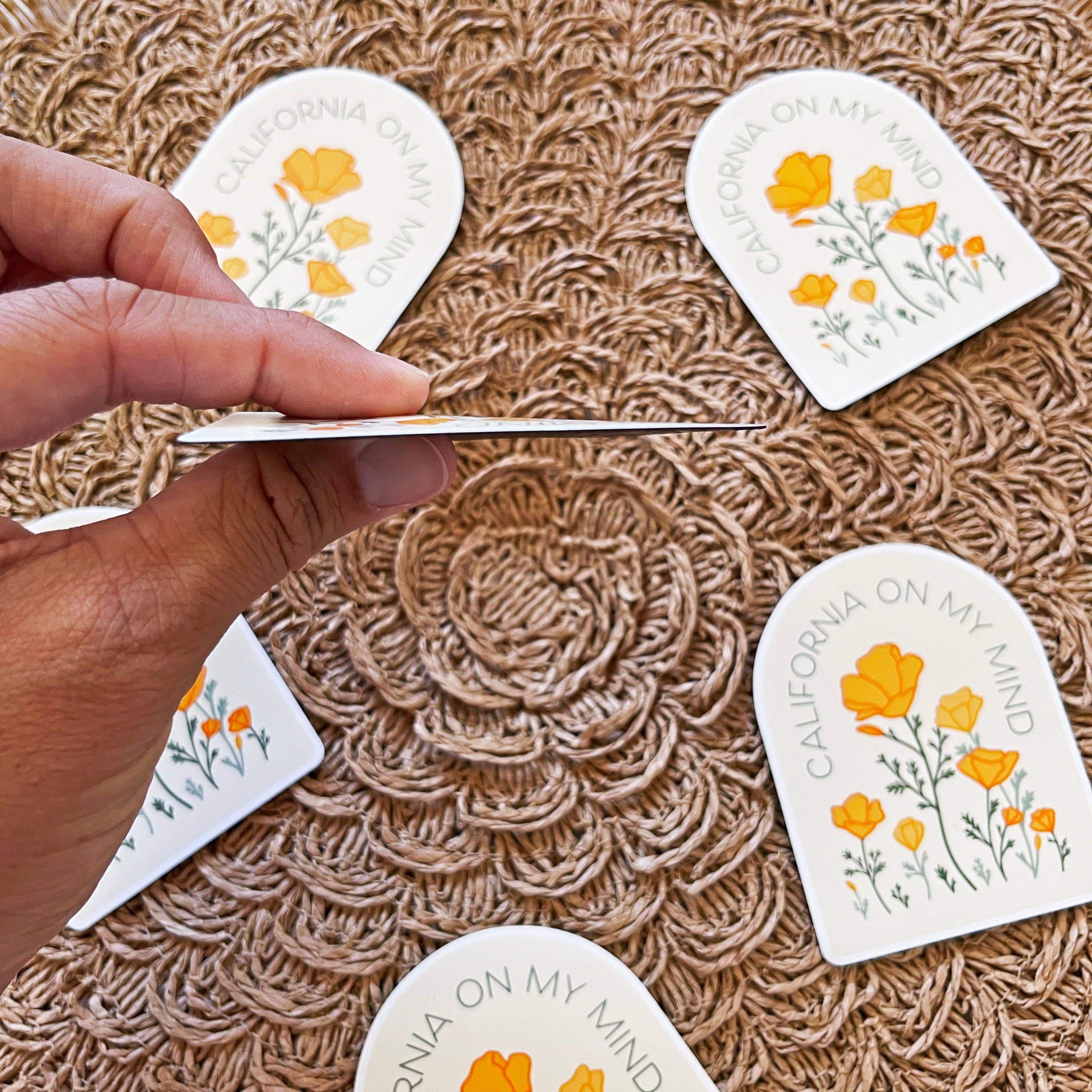 caitlinkstudio - Wholesale Magnet - California On My Mind Magnet1