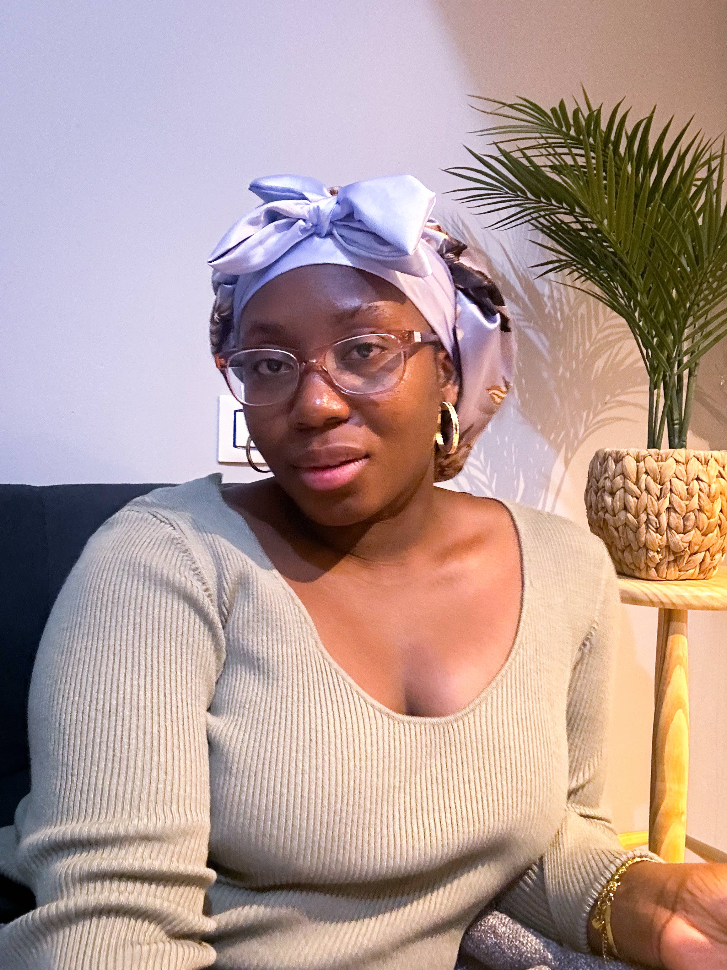 Asantewaa - Wholesale Sleep Cap / Bonnet - Women's - Reversible Satin Bonnet Eloise With band6